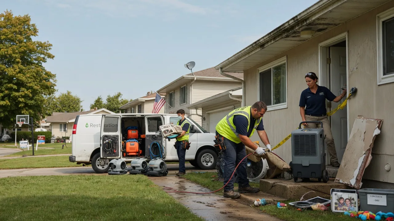 Water Damage Restoration in Loretto, MI near me